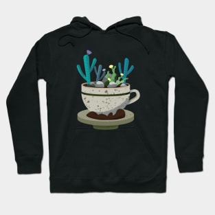 Cofee and cacti Hoodie